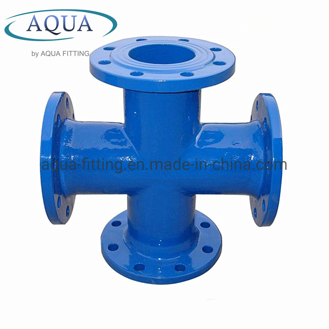 ISO2531 En545 En598 Ductile Iron Pipe Fitting Flanged Socket Pn16