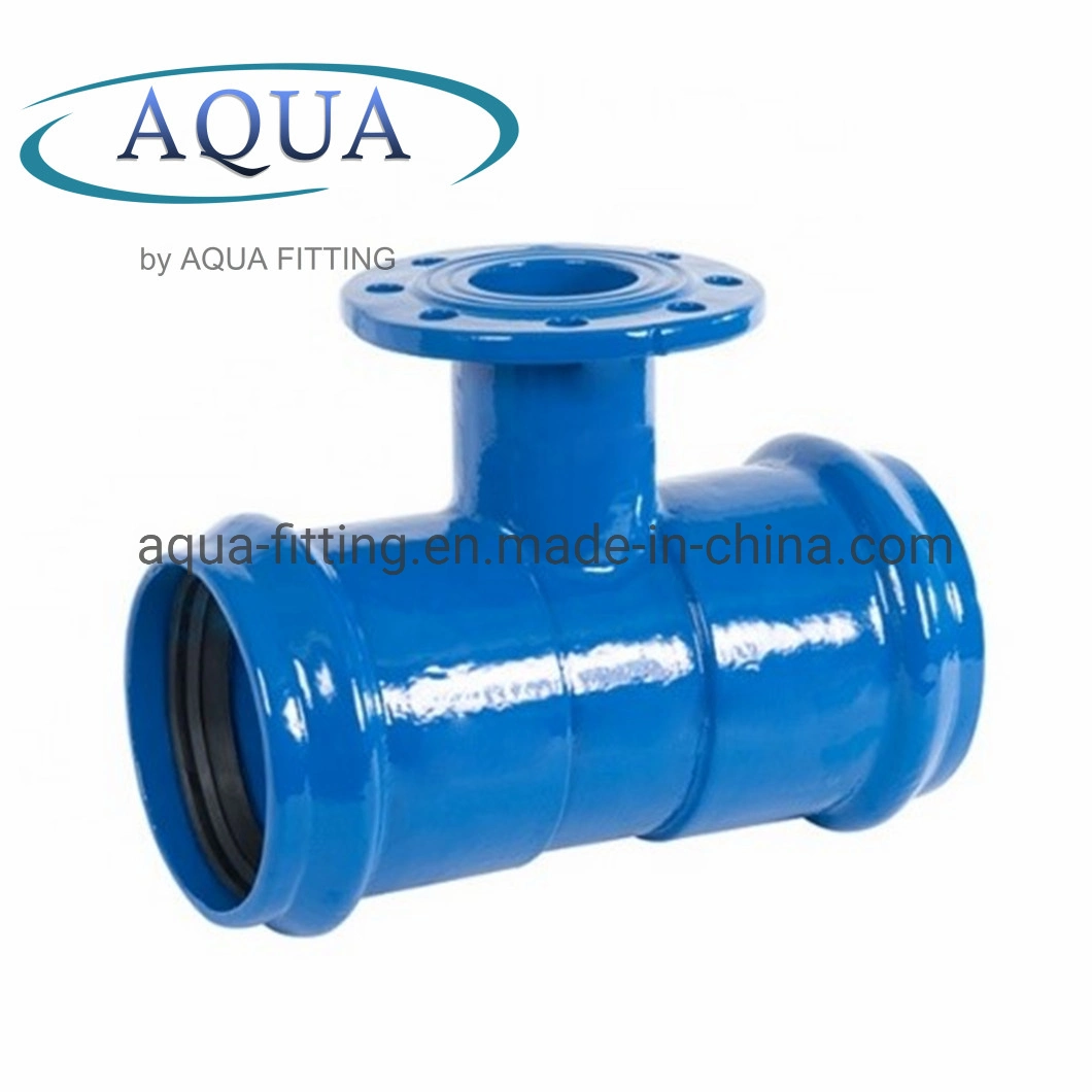 ISO2531 En545 En598 Ductile Iron Pipe Fitting Flanged Socket Pn16