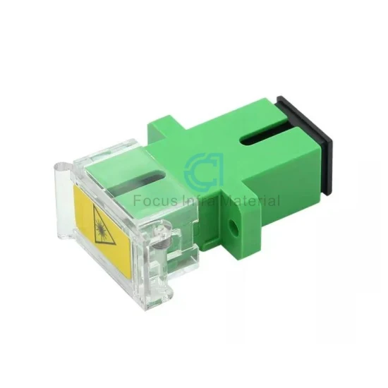 Sc APC Upc Sm Simplex Subscriber Adaptador de fibra óptica Sc/APC Sm Simplex con brida para equipos de fibra óptica