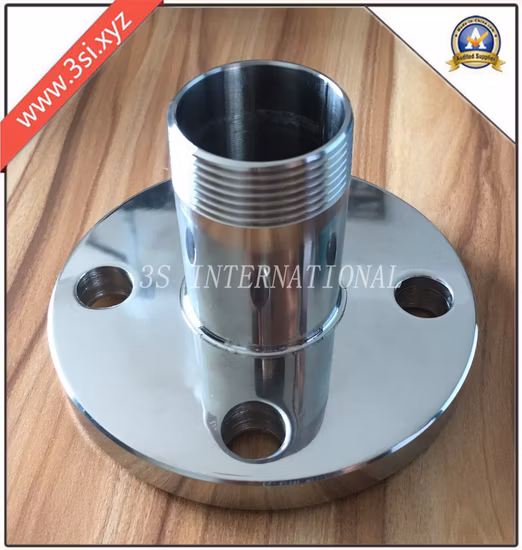 Adaptador de brida de bomba de refuerzo de acero inoxidable