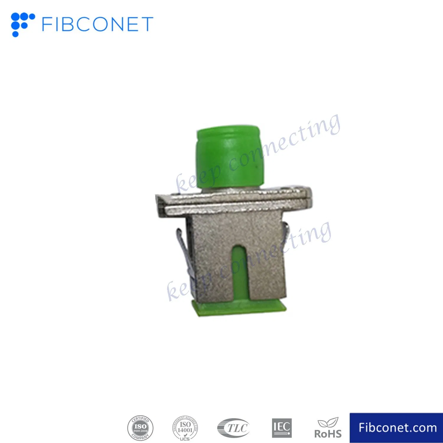 Fabricante Fibra óptica Sc hembra a LC macho Adaptador híbrido, Sc APC Simplex Fiber Brida Acoplador de fibra, Adaptador de fibra óptica