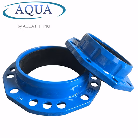 Adaptador de brida rápida para tubería de PVC HDPE
